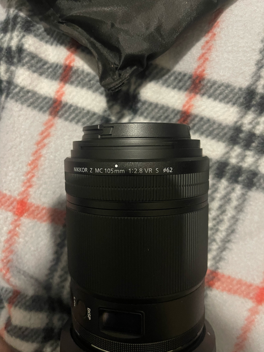 Nikon Full Frame Camera Lens Nikkor Z MC 105mm f/2.8 VR S Telephoto / Macro for Nikon Z Mount Black