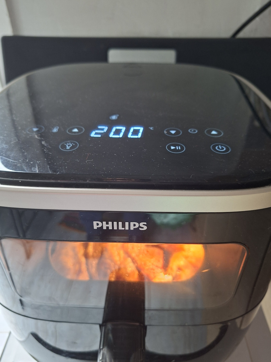 Philips 3000 Series Air Fryer 5.6lt Μαύρο