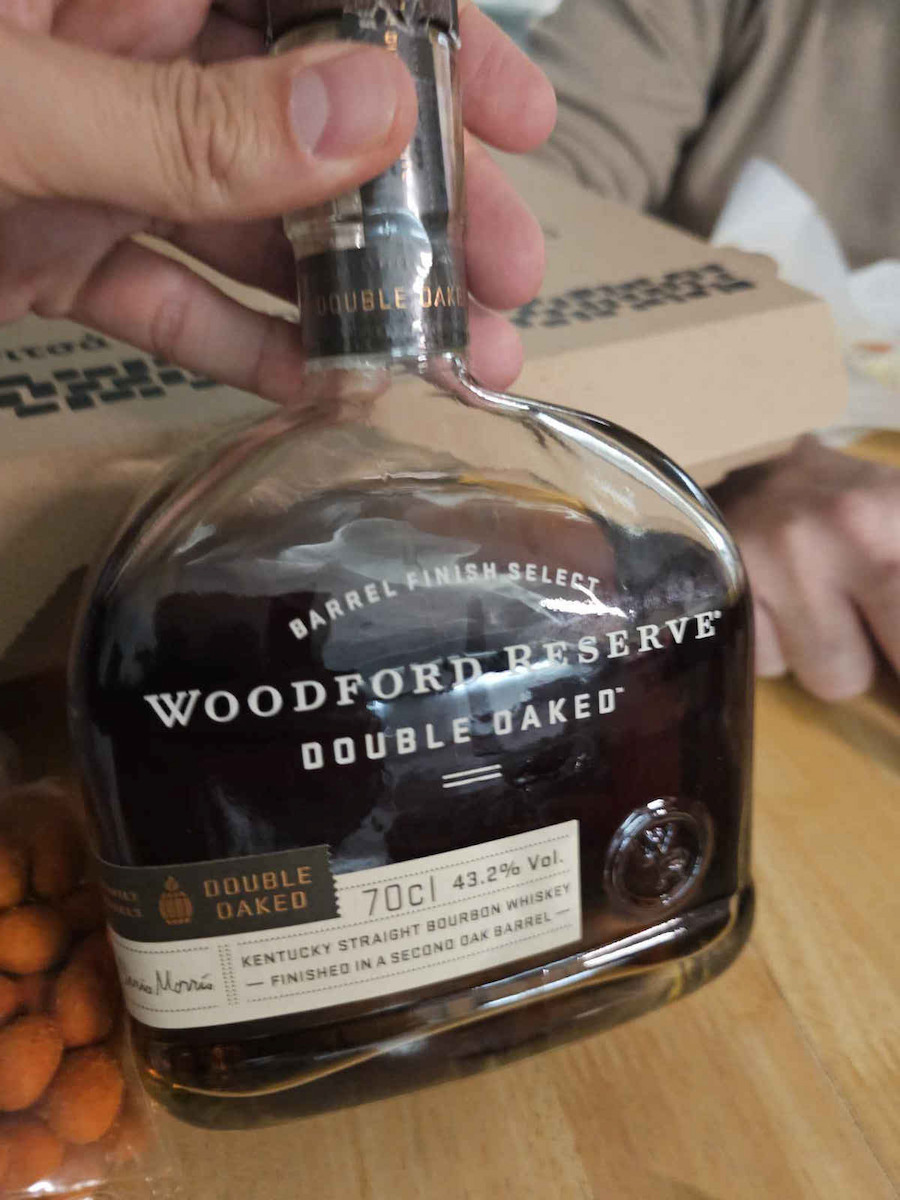 Double Oaked Bourbon Whisky din S.U.A 43.2% 700ml