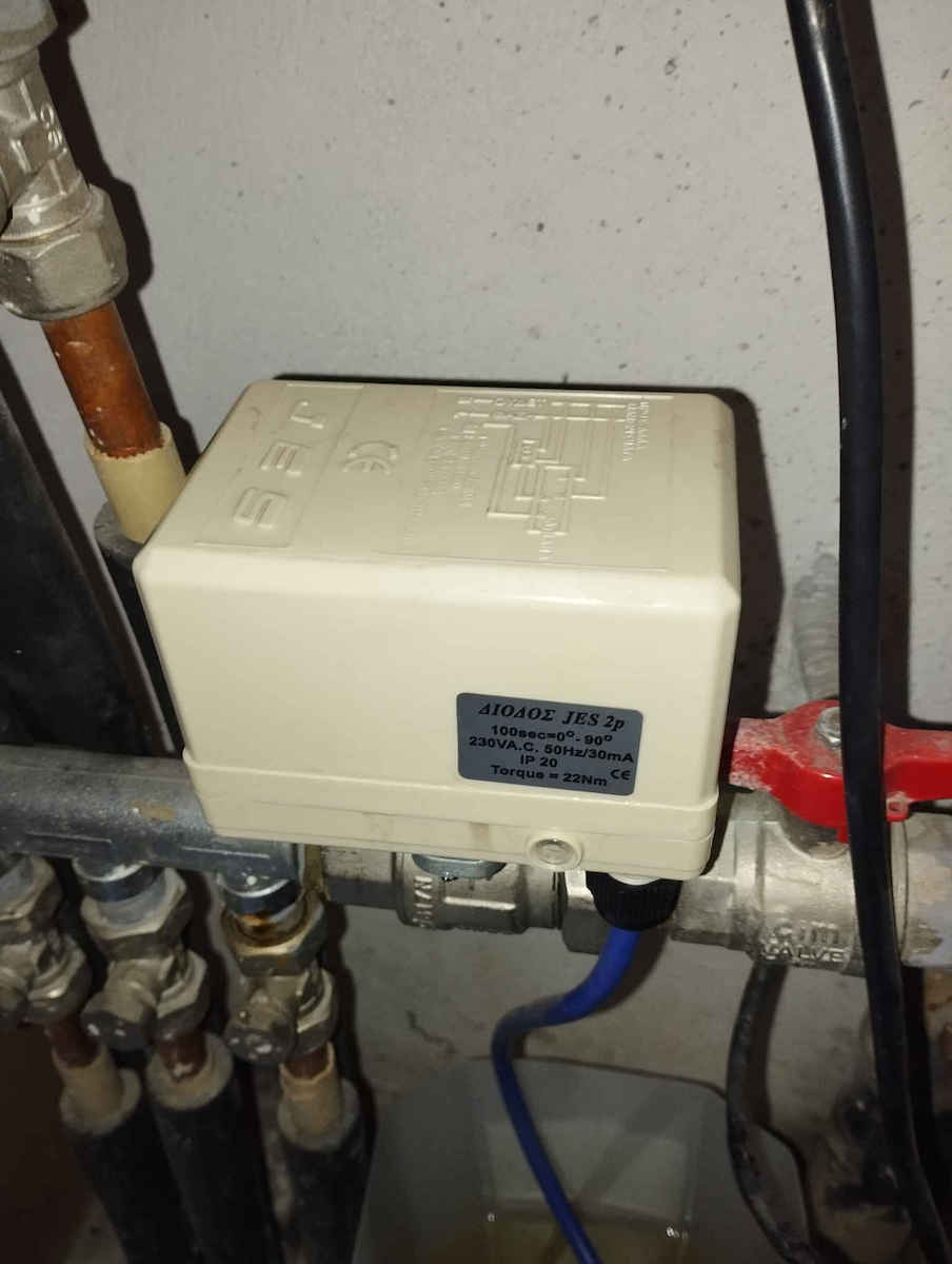 Jes Spherical Two-Way Water Autonomy Solenoid Valve ¾"
