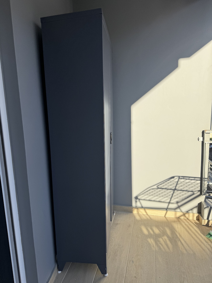 Dulap cu două uși Lite Metal 90x40x180cm