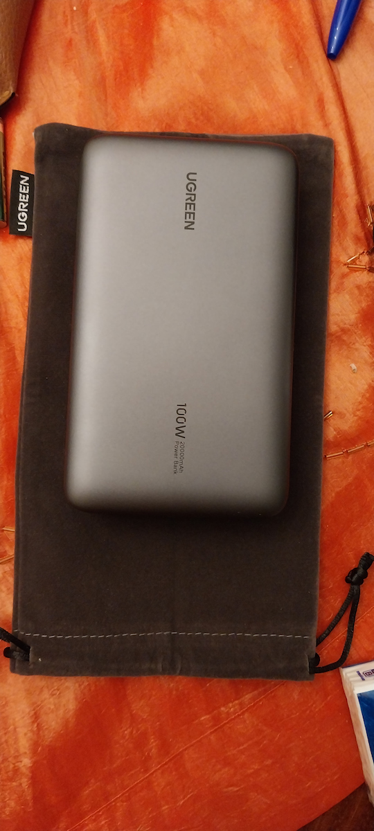 Ugreen PB720 Power Bank 20000mAh 100W με Θύρα USB-A και 2 Θύρες USB-C Power Delivery / Quick Charge 2.0 / Quick Charge 3.0 Γκρι