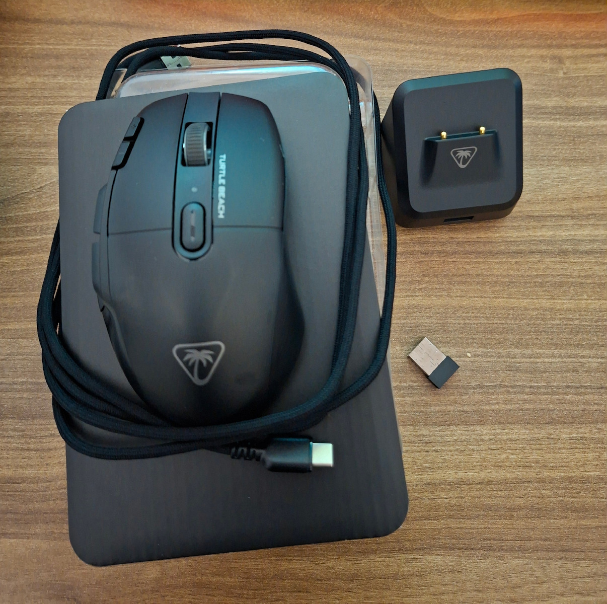 Turtle Beach Kone XP Air Ασύρματο RGB Gaming Ποντίκι 19000 DPI Μαύρο