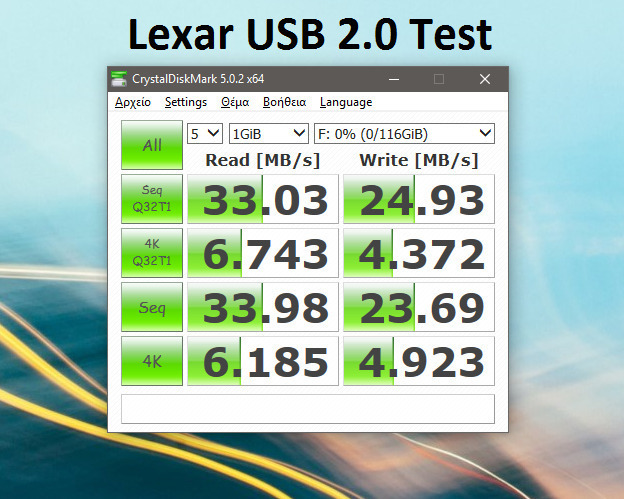Lexar JumpDrive S47 64GB USB 3.1 Stick Μαύρο