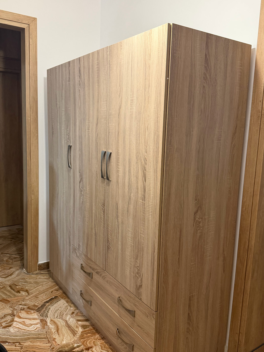 Triple Door Wardrobe Carly 150x55x180cm