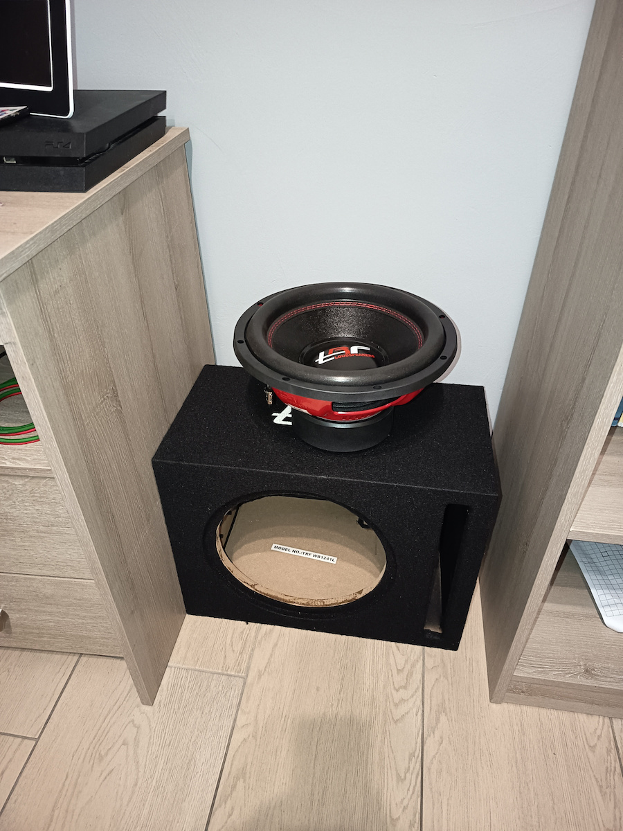 TRF VLSW125 D2 Subwoofer Αυτοκινήτου 12" 500W RMS