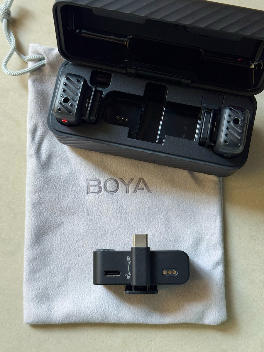 Boya Boyamic 2-02 Ασύρματο Μικρόφωνο Πέτου, Clip On για Φωνητικά & Camera 2x RXs 32bit