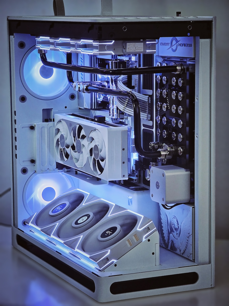HAVN HS 420 VGPU Gaming Midi Tower Κουτί Υπολογιστή με Πλαϊνό Παράθυρο Λευκό