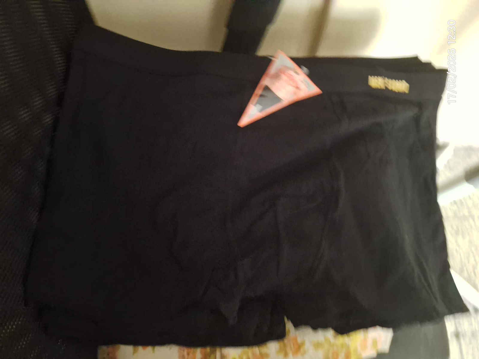 2828 Men's Boxers Black 12Pack