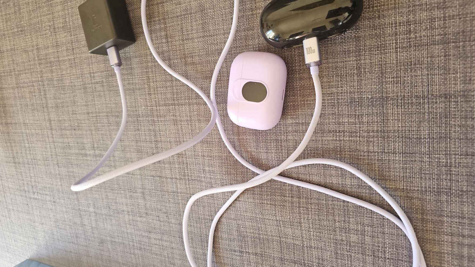 Baseus Crystal Shine Braided USB 2.0 Cable USB-C male - USB-C 100W PD Μπλε 2m CAJY000703
