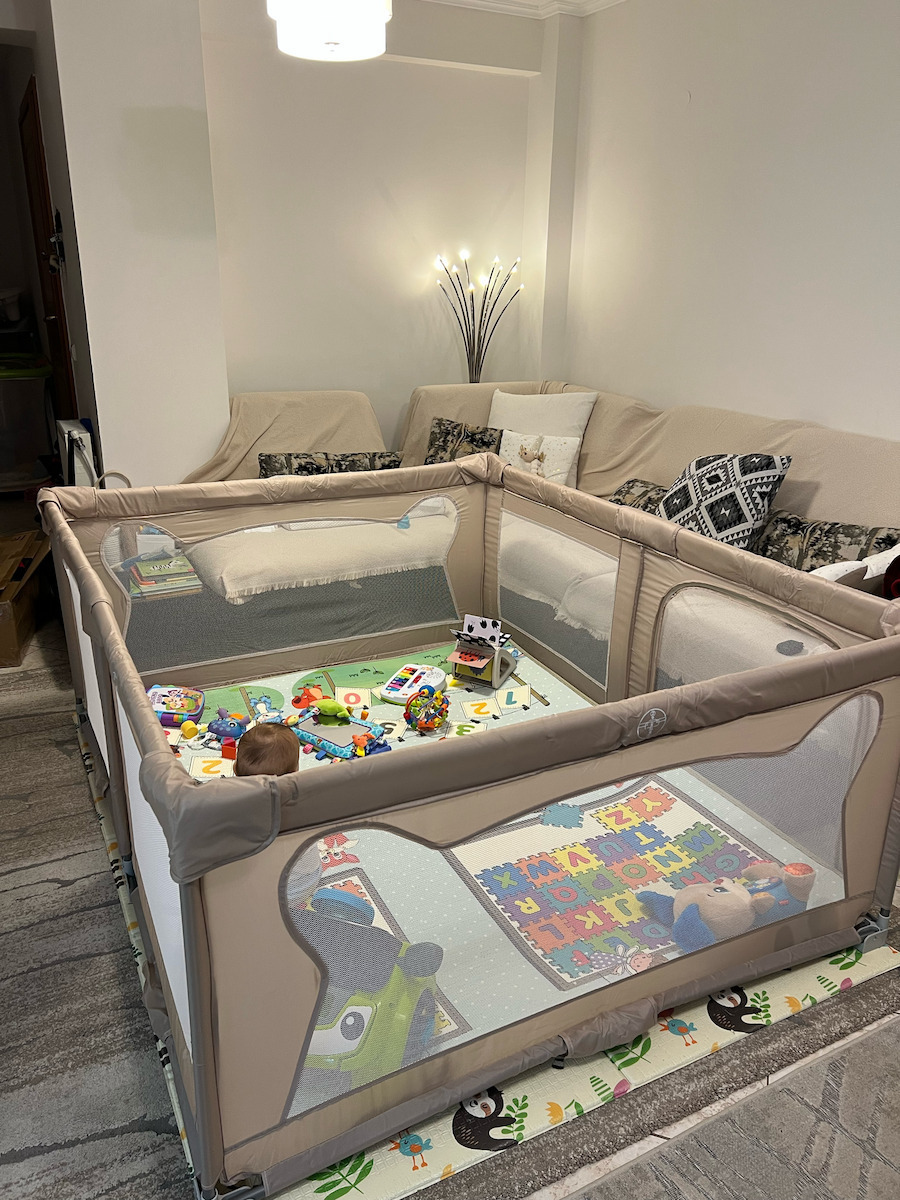 Lionelo Florence Park Beige 180x150cm