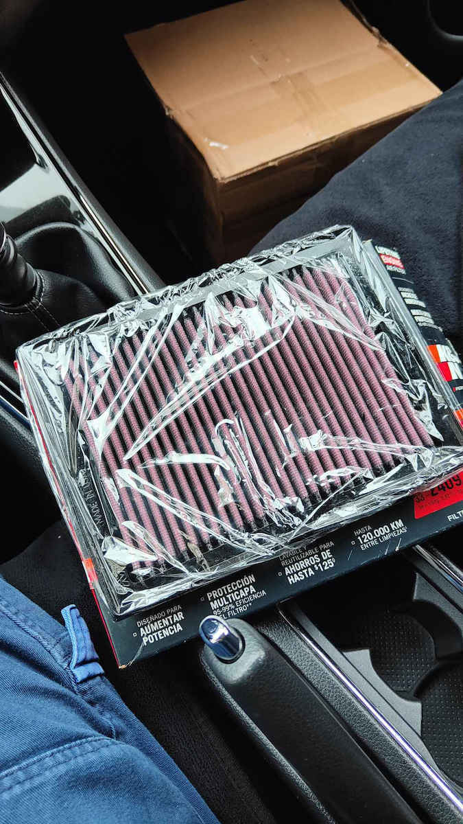 K&N Freeflow Air Filter for Renault Koleos Nissan Juke / Micra / X-Trail