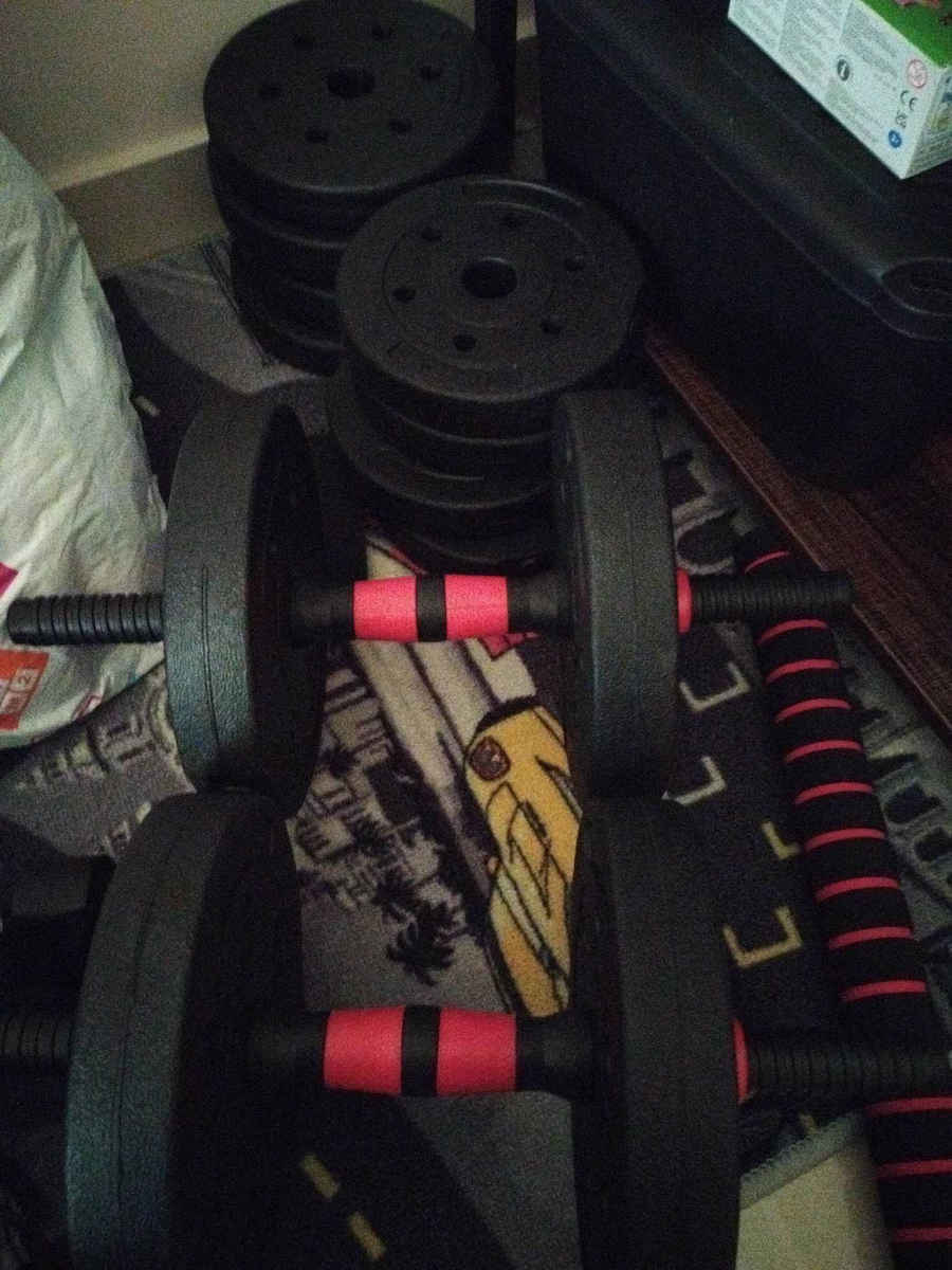 Αλτήρες Σετ με Μπάρα Συνολικού Βάρους 20kg