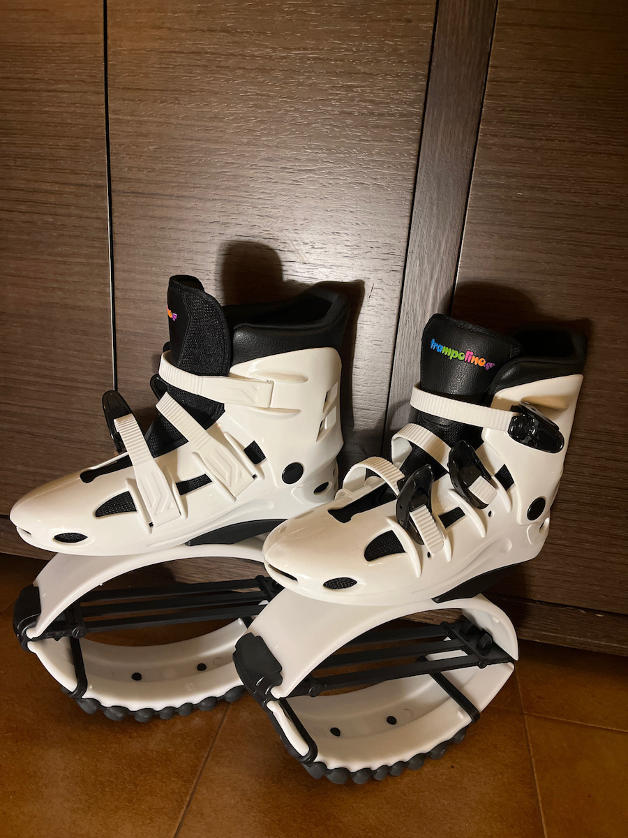 Trampolino Jump Shoes XXL (42-44) 80-100kg Kangoo Shoes White