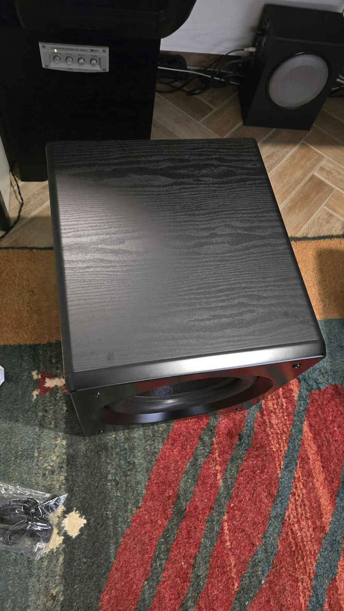 Nobsound React SW-120II Αυτοενισχυόμενο Subwoofer με Ηχείο 12" 200W Μαύρο