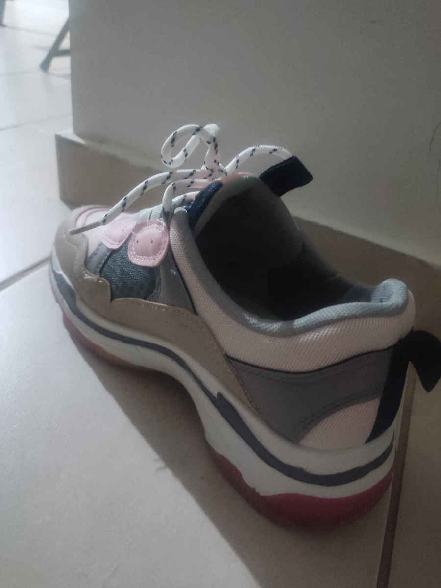 Damen Chunky Sneakers Rosa