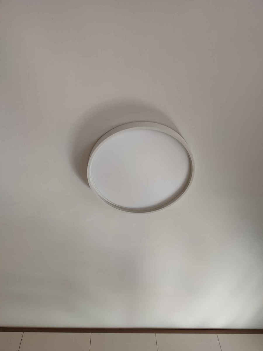 Wofi Dubai Deckenleuchte 45cm Weiß mit Integrierter LED
