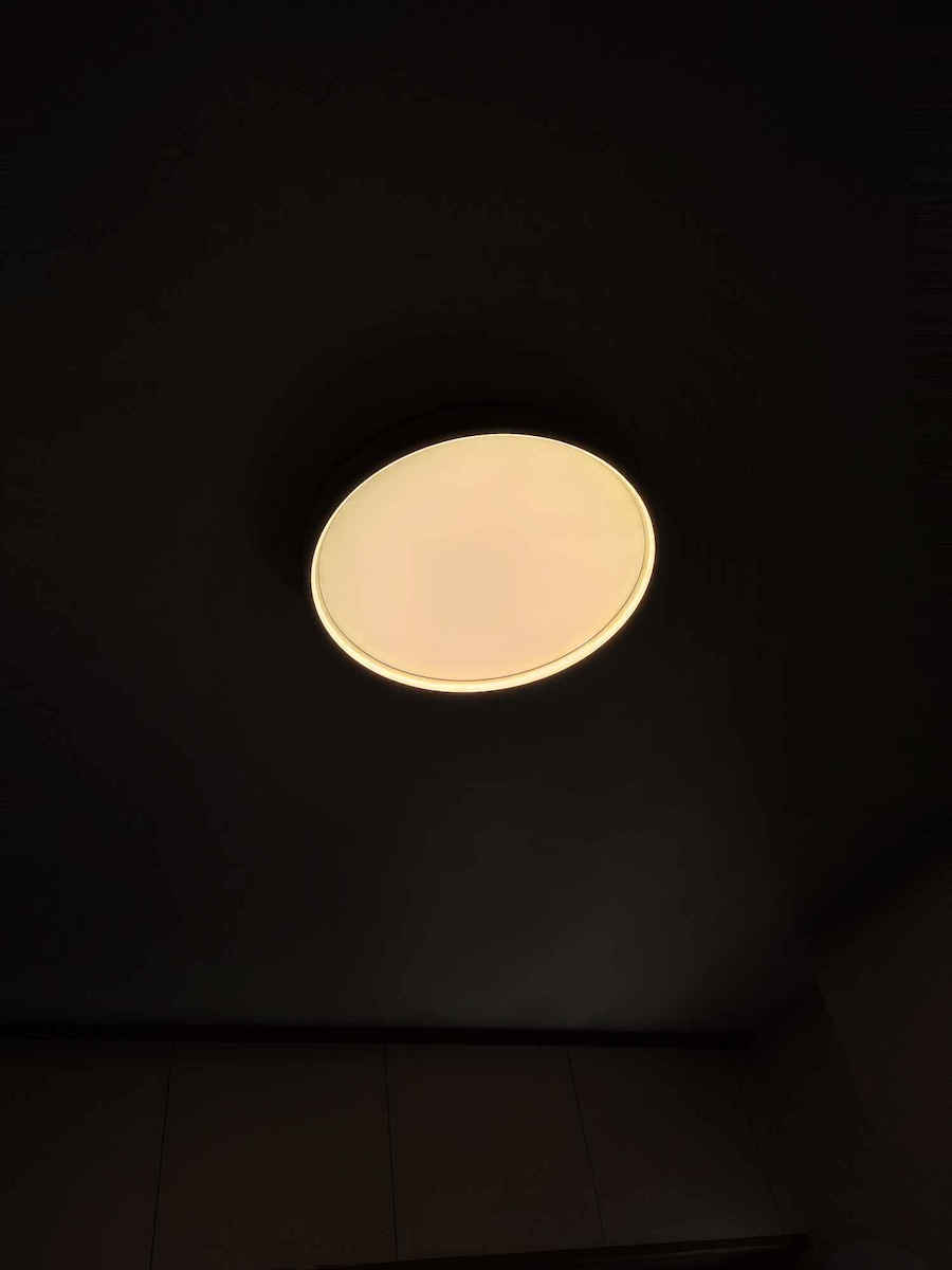 Wofi Dubai Deckenleuchte 45cm Weiß mit Integrierter LED
