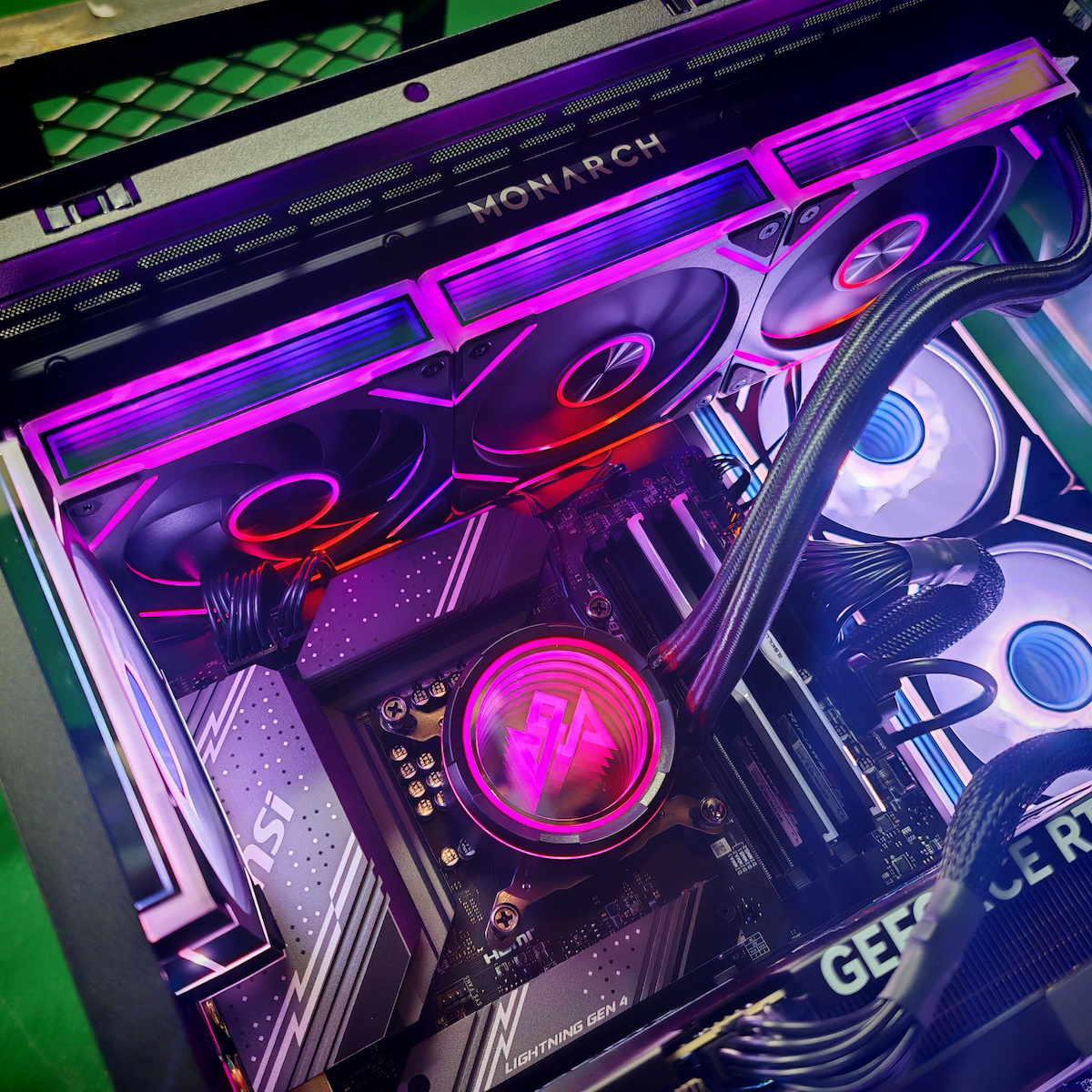 Monarch Gear Styx Υδρόψυξη AIO CPU με 3 Ανεμιστήρες 120mm και RGB Φωτισμό
