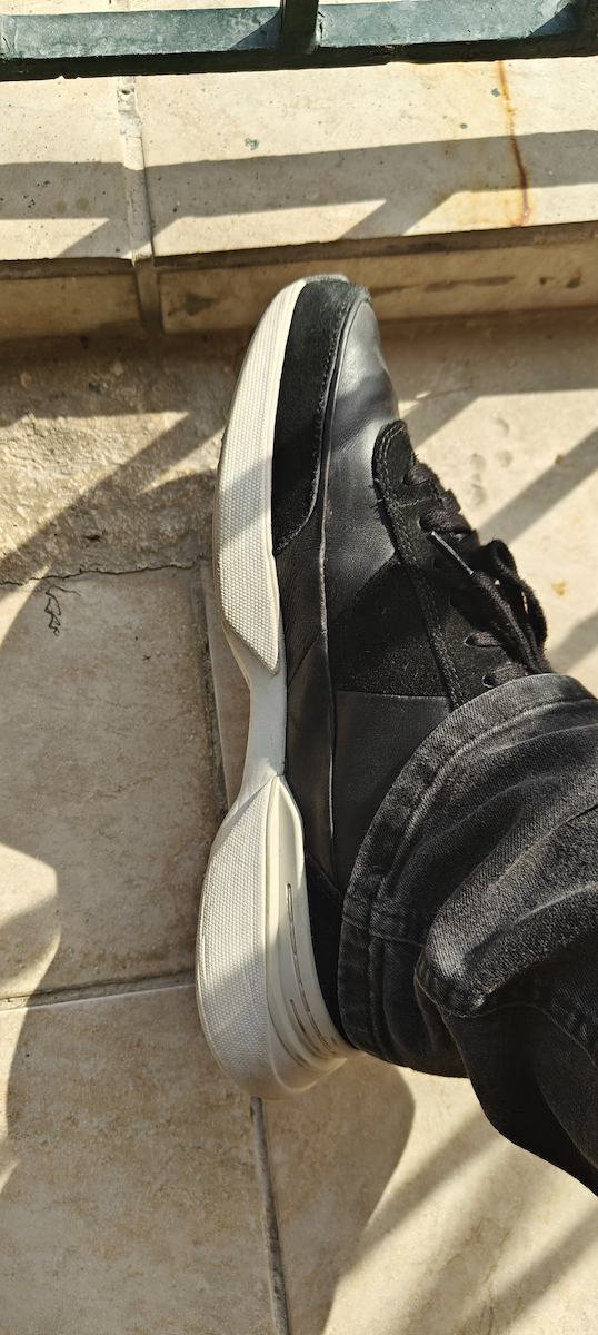 Pace Ανδρικά Ανατομικά Sneakers Μαύρα
