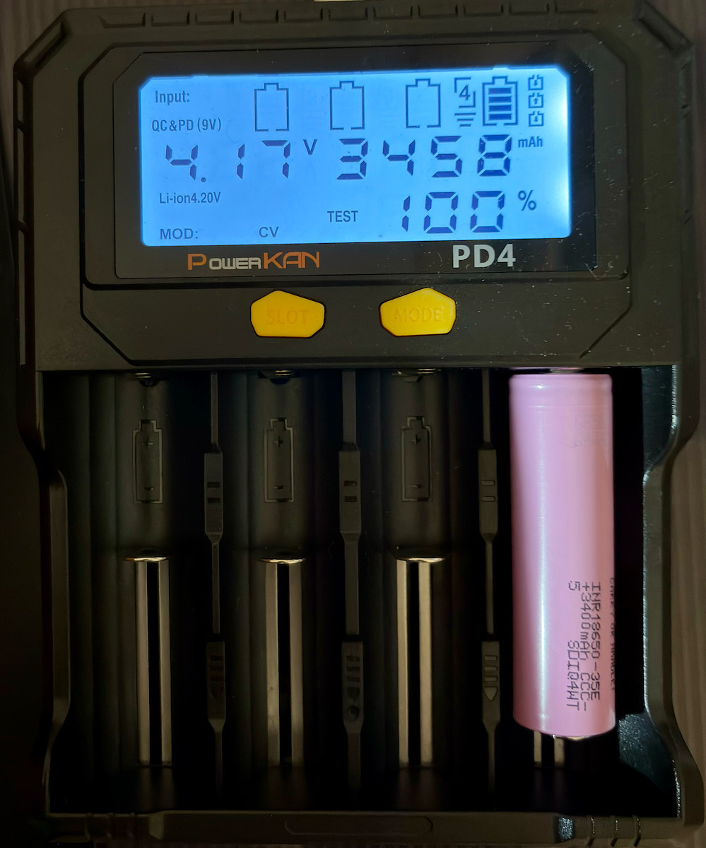 Samsung INR18650 Επαναφορτιζόμενη Μπαταρία 18650 Li-ion 3500mAh 3.7V 1τμχ