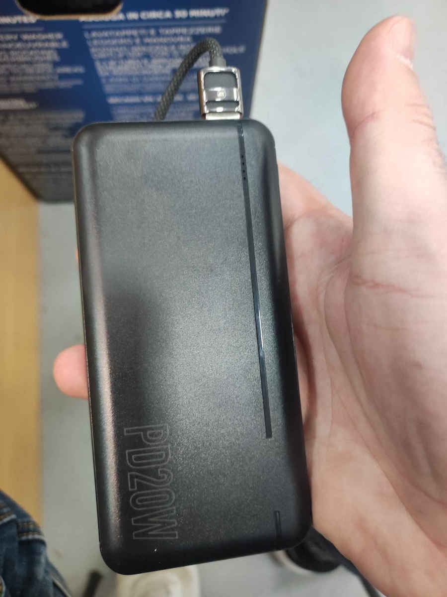 Lamtech Power Bank 10000mAh 22.5W με Θύρα USB-A Μαύρο