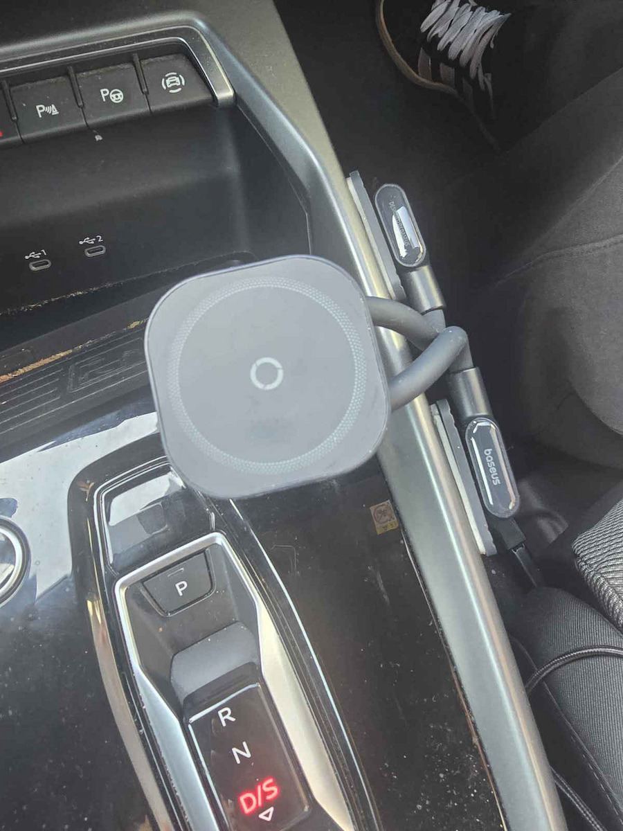 Baseus Primetrip Βάση Κινητού Αυτοκινήτου με Μαγνήτη MagSafe Μαύρη