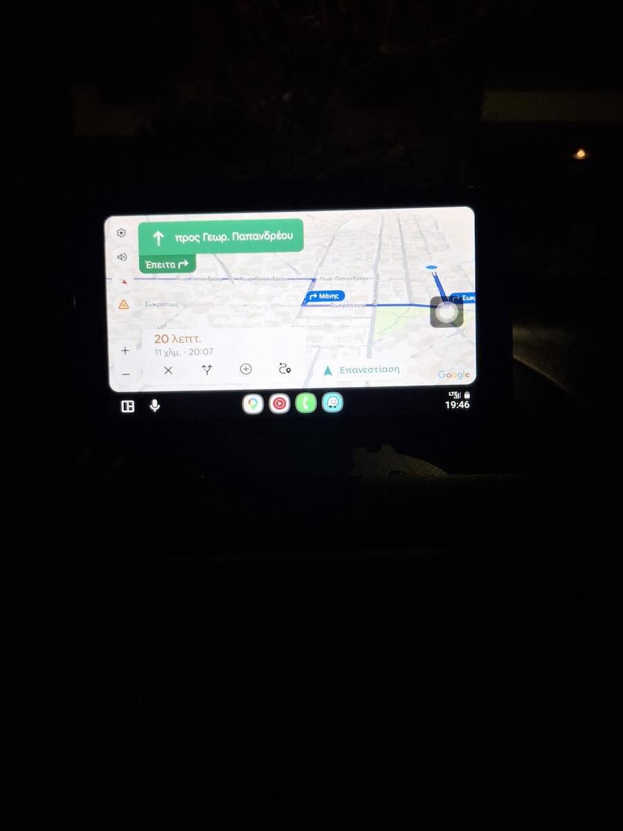 Οθόνη Αφής 7" για Ταμπλό Αυτοκινήτου Dodge Charger με Bluetooth/USB/Apple-CarPlay