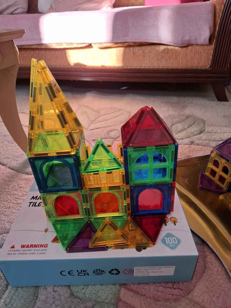 Magplayer Magnetic Construction Toy for Children 3+ Years