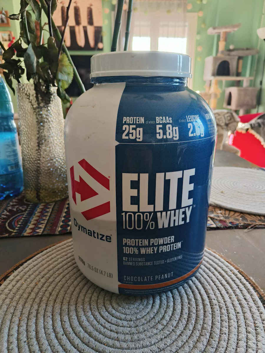 Dymatize Elite 100% Whey Protein Whey Gluten Free with Flavor Chocolate Fudge 2.17kg