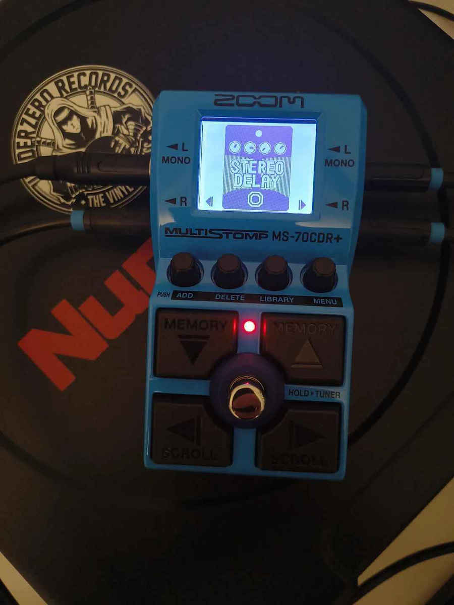 Zoom MS-70CDR+ Multi-efecte Efectul Chitară electrică, Bas electric și Instrumente electroacustice