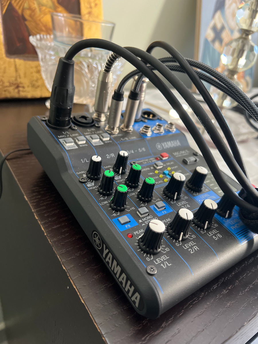 Yamaha MG-06X H020.00083 Analog Console 6 Channels with Phantom Power & 2 XLR Inputs