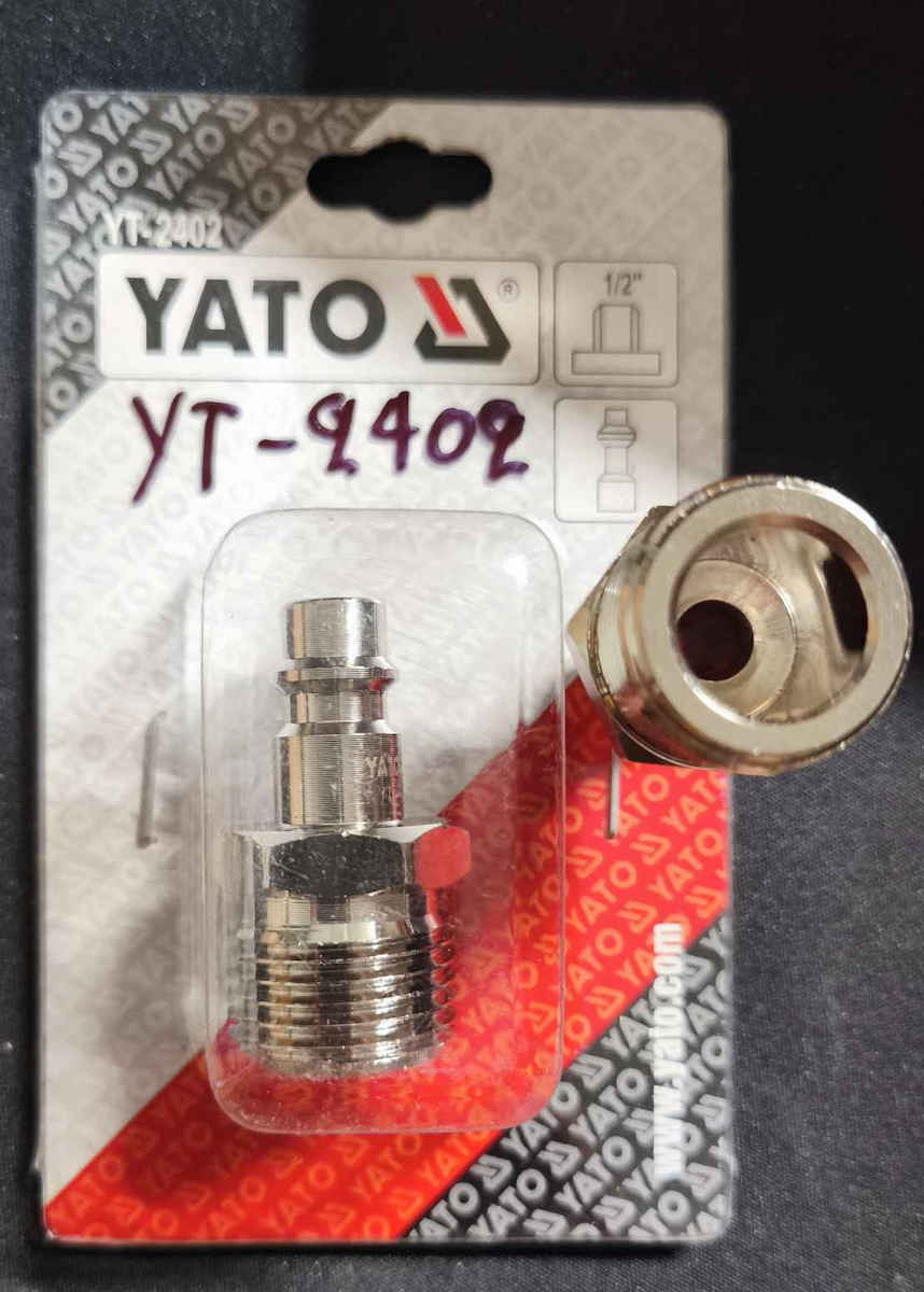 Yato YT-2402 Ρακόρ Αρσενικό 1/2''