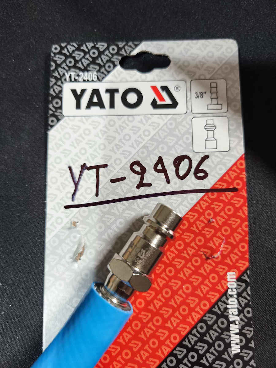 Yato YT-2406 Ρακόρ Αρσενικό 3/8''