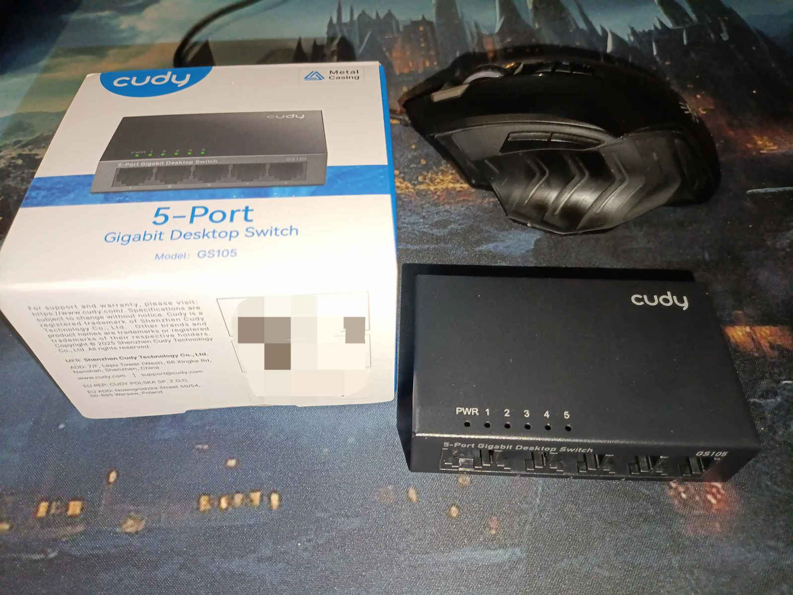 Cudy GS105 Unmanaged L2 Switch with 5 Gigabit (1Gbps) Ethernet Ports