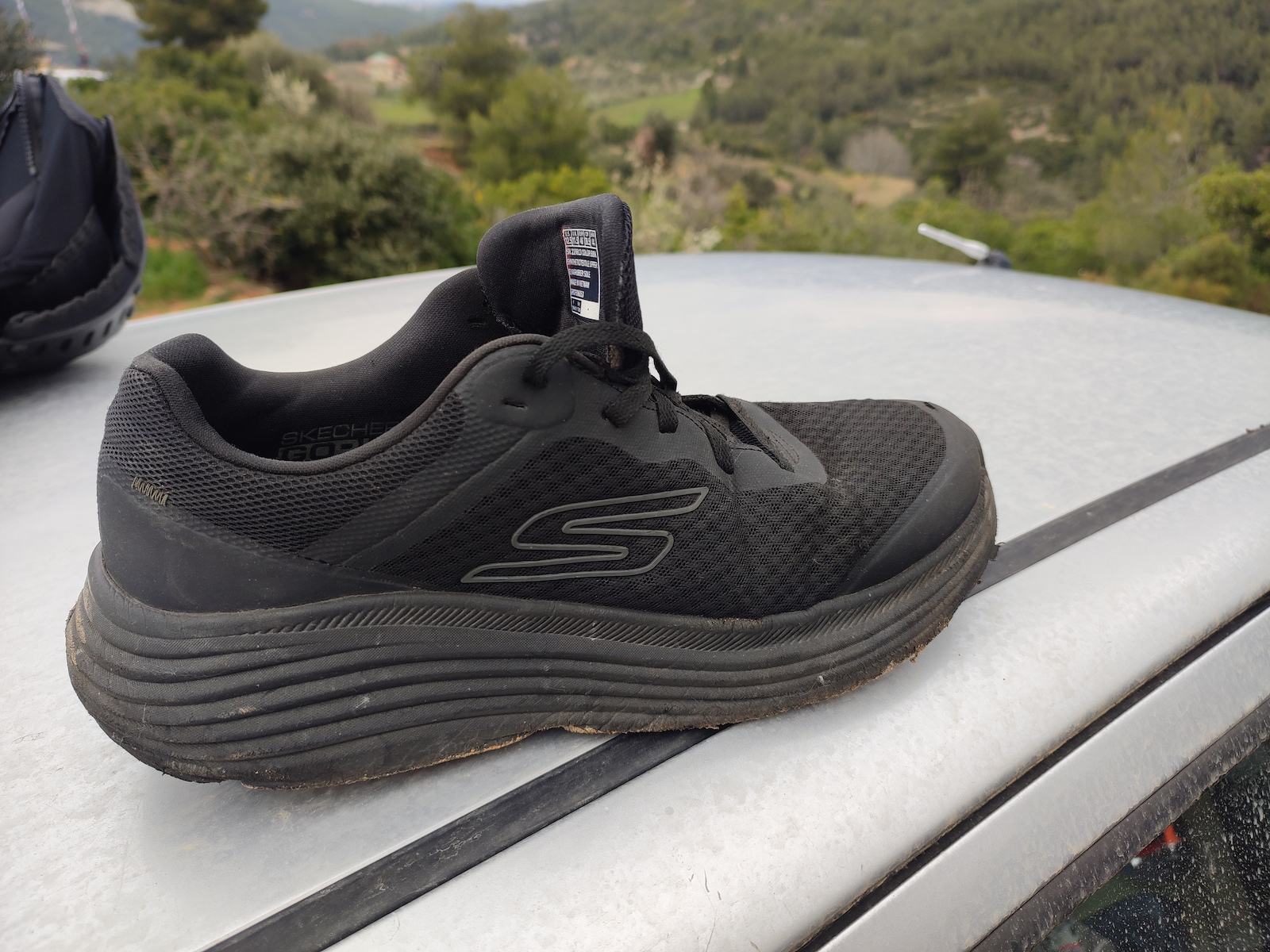 Max Cushioning Men's Sport Shoes Running Gray / Black