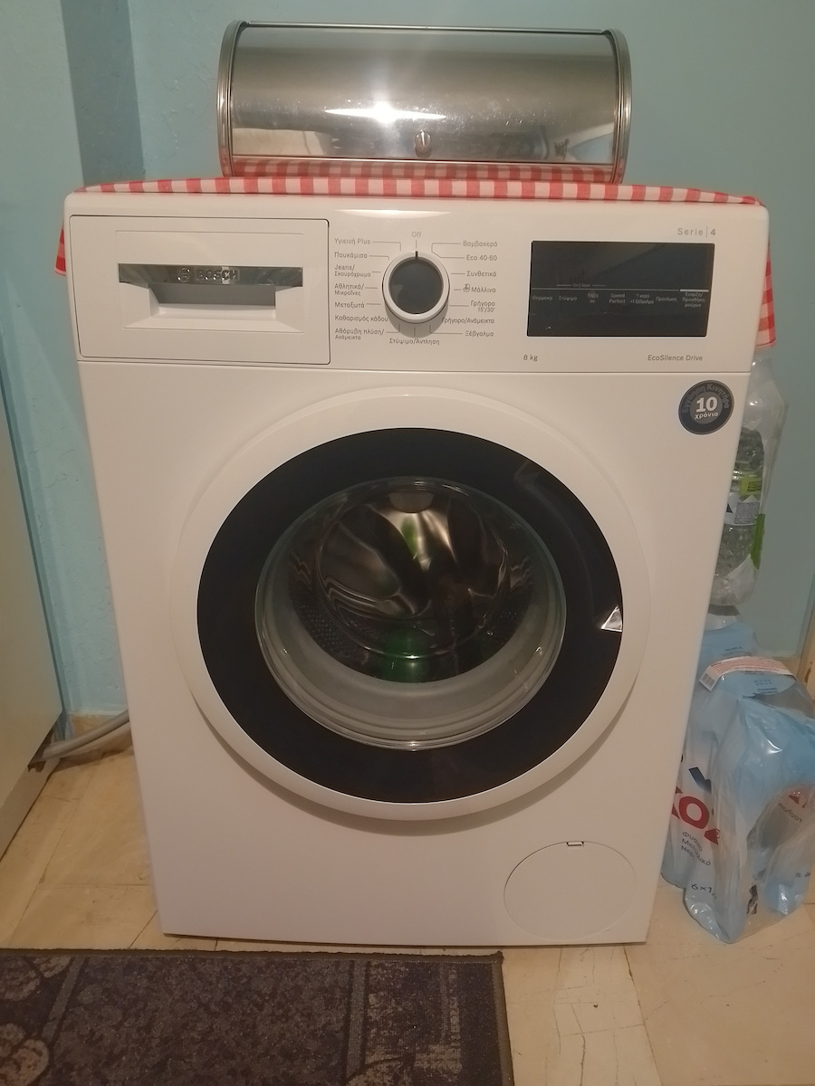 Bosch Πλυντήριο Ρούχων 8kg 1400 Στροφών Active Water Plus WAN28282GR