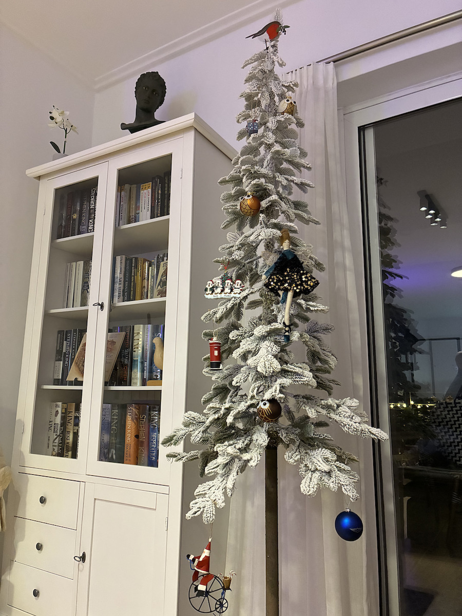 Brad de Crăciun Alpine Slim Nins 210cm