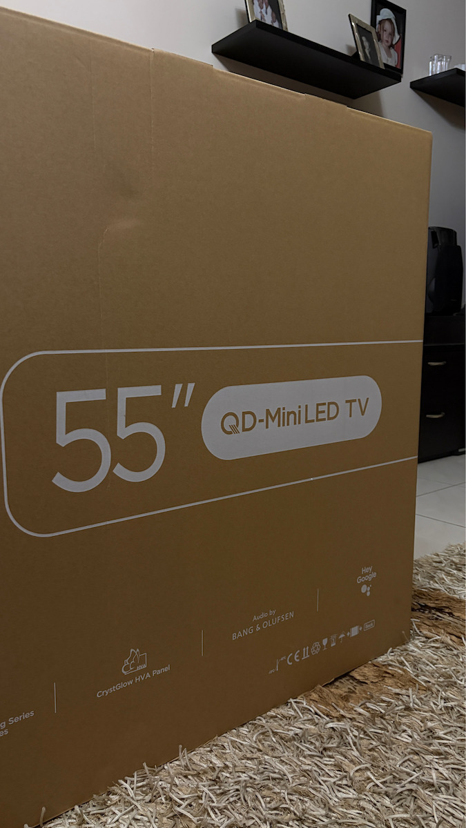 TCL Smart Τηλεόραση 55" 4K UHD Mini LED C7K HDR (2025) 55C7K