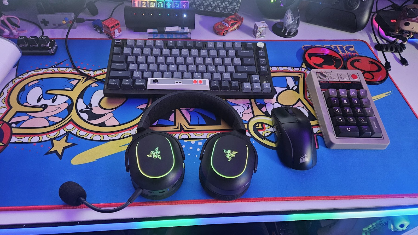 Razer Barracuda X Chroma Wireless Over Ear Gaming Headset with Bluetooth / USB Connectivity for Nintendo Switch / Nintendo Switch 2 / PC / PS4 / PS5