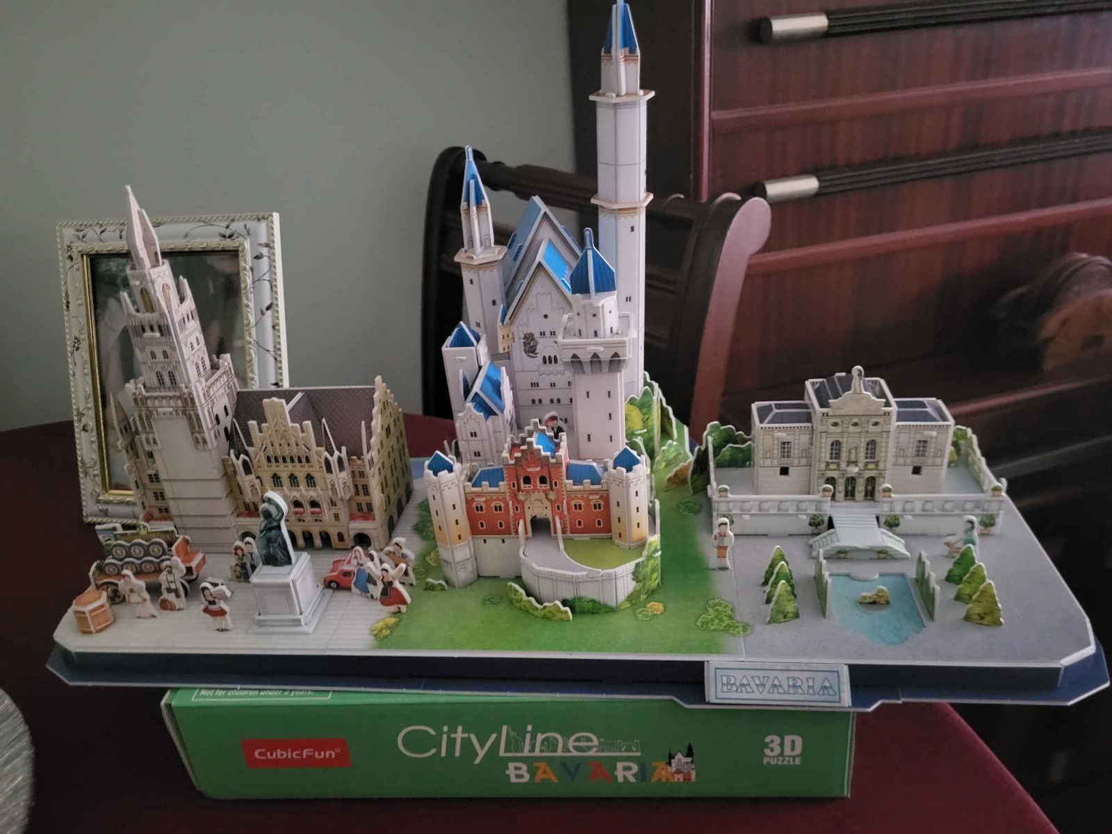 3D City Line Bayern Puzzle 3D 178 Teile