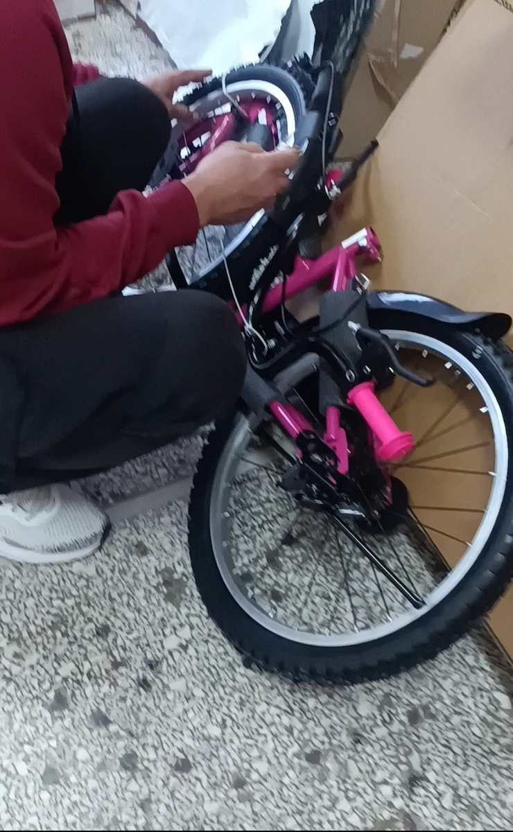 TEC Angel 16" Παιδικό Ποδήλατo Πόλης Φούξια