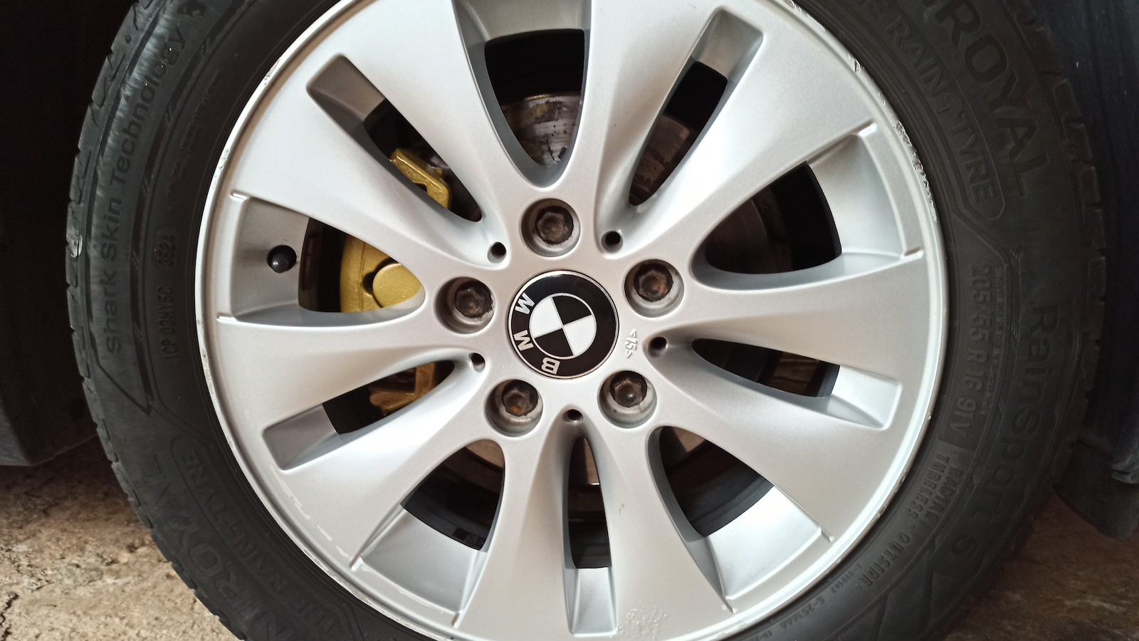 K2 Brake Caliper Paint Σπρέι Βαφής για Φρένα Αυτοκινήτου Χρυσό 400ml