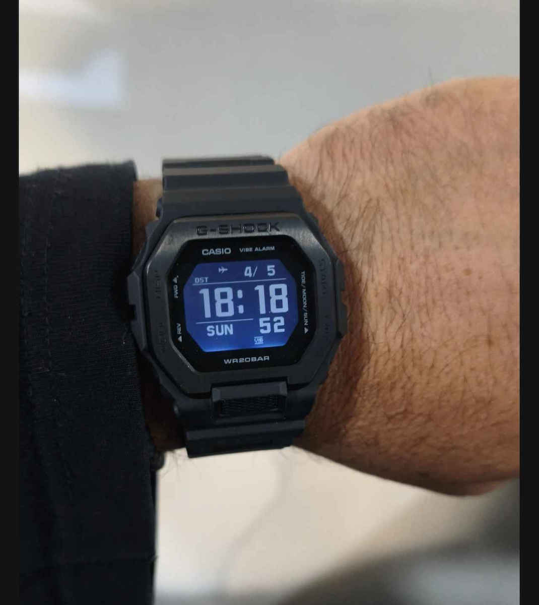 Casio G-Shock GBX-100NS-1ER 51mm Rezistent la apă Smartwatch