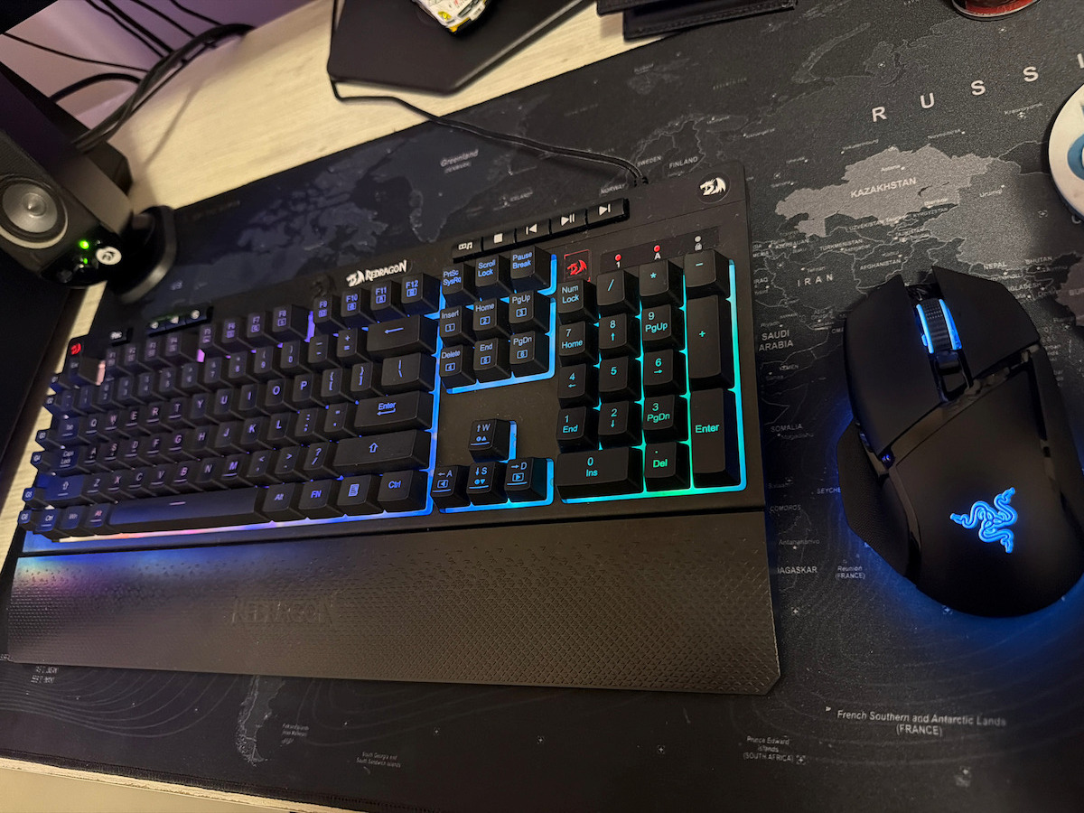 Redragon K512 RGB Shiva Gaming Πληκτρολόγιο με RGB φωτισμό (Αγγλικό US)