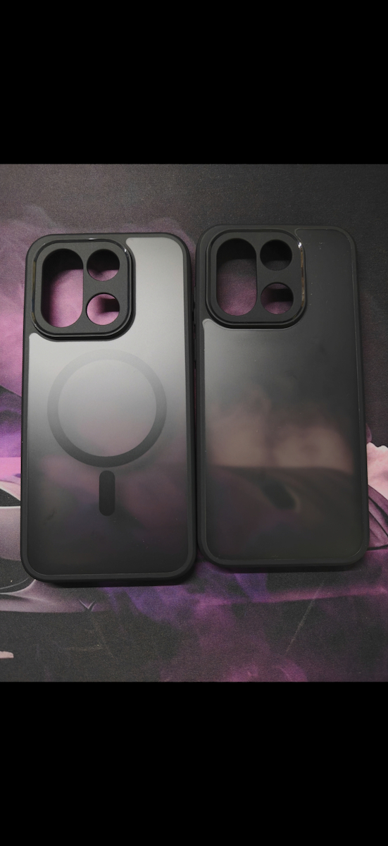 Tech-Protect Magmat Umschlag Rückseite Silikon / Kunststoff Schwarz (OnePlus 15)