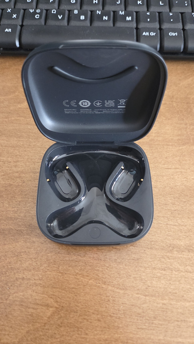 Huawei FreeArc Open Ear Bluetooth Handsfree Căști cu Rezistență la Transpirație și Carcasă de Încărcare Verde