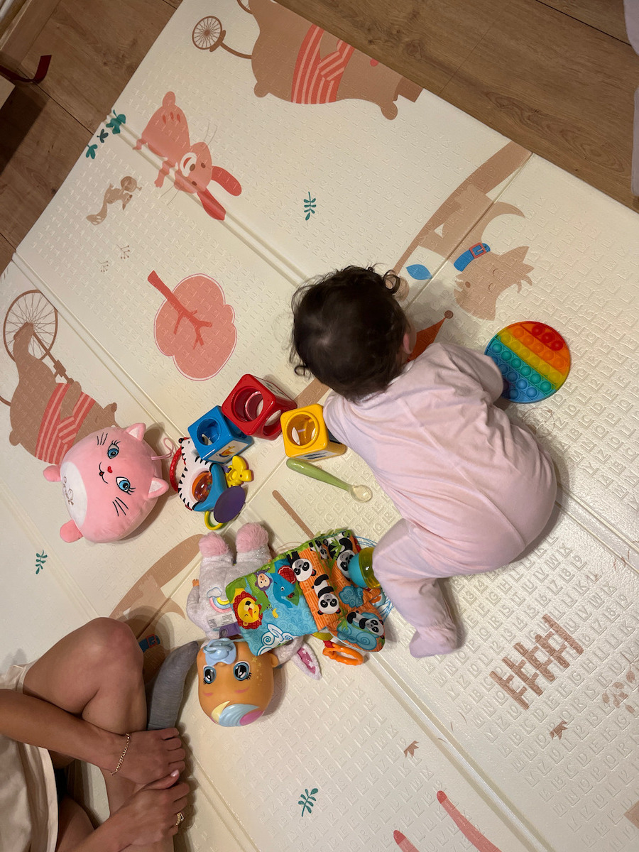 Puzzle De Podea Educativ Pentru Copii Cu Animăluțe BN1480
