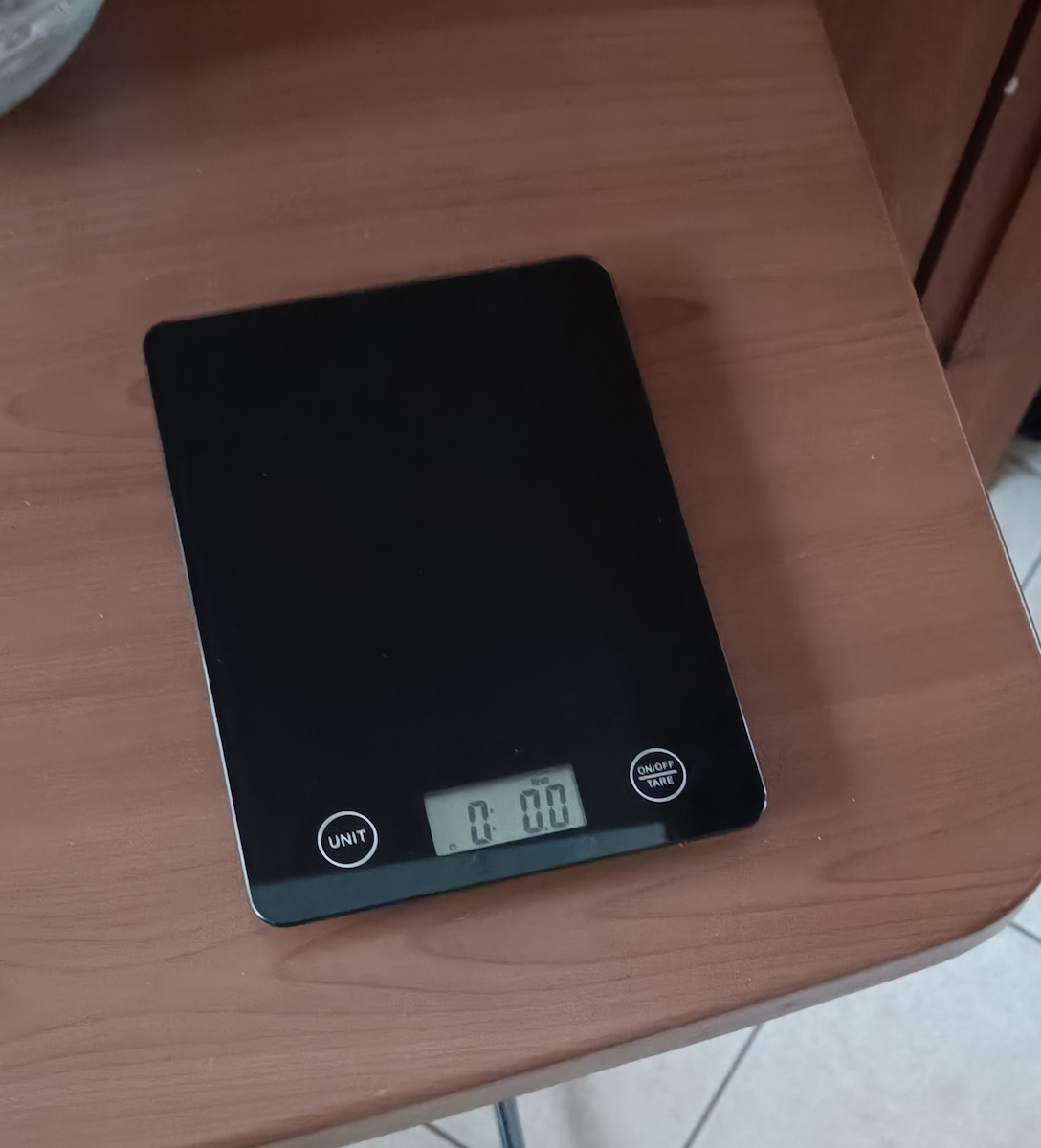 Verk Group Electronic Digital Kitchen Scale Up To 5kg Black