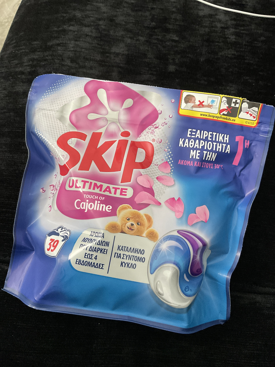 Skip Cajoline Απορρυπαντικό Ρούχων (39 Κάψουλες)